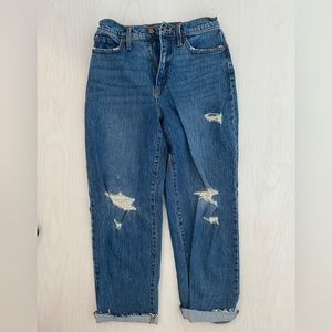 baggy distressed jeans (size 27)
